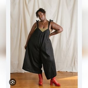 Nettle Studios Wide-leg Overalls